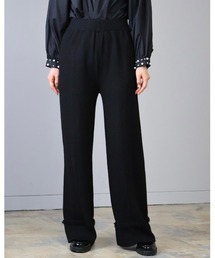 Doumoi（ドゥモエ）の「無地　ストレート　ニットパンツ（その他パンツ）」