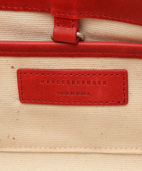 MARGE SHERWOOD(マージシャーウッド)の「【Geek Office / ギークオフィス】MARGESHERWOOD / GRANDMA USED BAG(ハンドバッグ・レディース・レッド・FREE)」の11枚目の写真