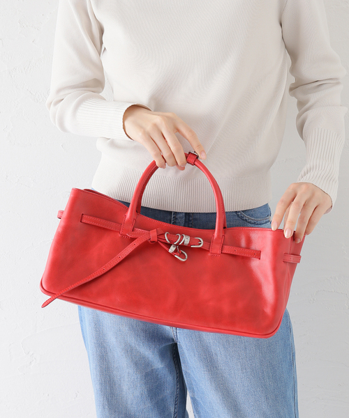 MARGE SHERWOOD(マージシャーウッド)の「【Geek Office / ギークオフィス】MARGESHERWOOD / GRANDMA USED BAG(ハンドバッグ・レディース・レッド・FREE)」の14枚目の写真