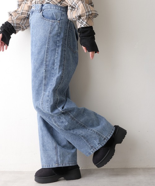 DEMETER(デメテル)の「厚底 デザインソール バックバンド ムートンシューズ(ブーツ・レディース・キャメル/ブラック/ベージュ・LL/L/M)」の22枚目の写真