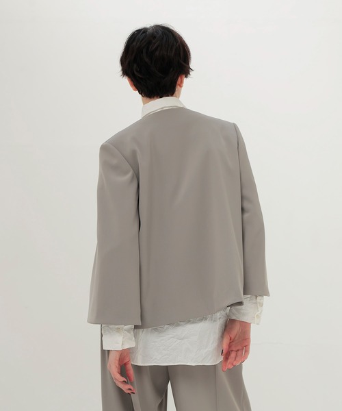 セール】slit sleeve cape jacket(スリットスリーブケープジャケット