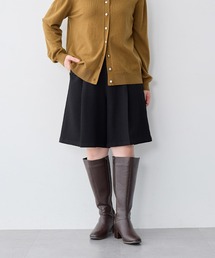 【anyfee/大きいサイズ】ウールライクバミューダパンツ/ハーフパンツ《セットアップ対応/上下別売り》◆新色追加◆