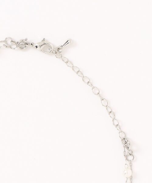 MERCURYDUO（マーキュリーデュオ）の「2WAYパール使いネックレス（ピアス（両耳用）・レディース・シルバー/ゴールド・FREE）」の3枚目の写真