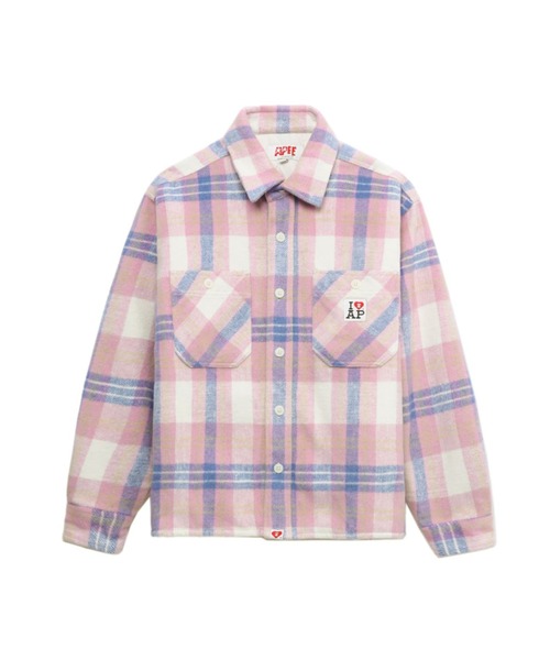 ジャケット・アウター A Barhing Ape Flannel Jacket ジャケット・アウター A Barhing Ape Flannel Jacket A Barhing Ape