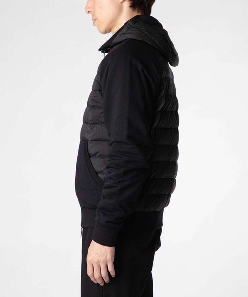 MOORER（ムーレー）の「MOORER VERUCCI-S3F ムーレー ヴェルッチ ダウン切替ジャケット（ダウンジャケット/コート・メンズ・グレー系3/ブラック・50/48）」の5枚目の写真