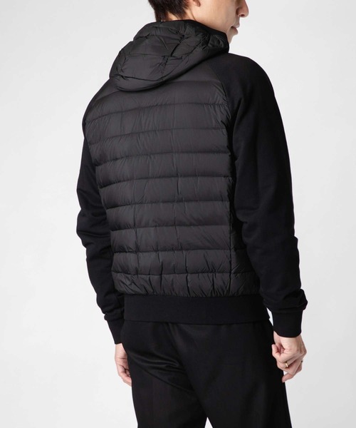 MOORER（ムーレー）の「MOORER VERUCCI-S3F ムーレー ヴェルッチ ダウン切替ジャケット（ダウンジャケット/コート・メンズ・グレー系3/ブラック・50/48）」の6枚目の写真