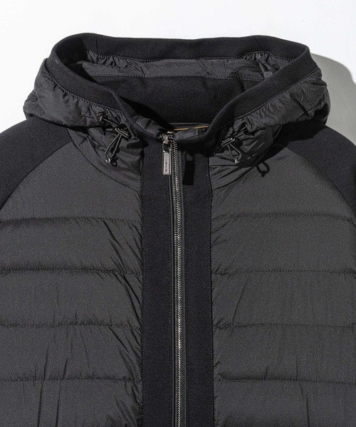 MOORER（ムーレー）の「MOORER VERUCCI-S3F ムーレー ヴェルッチ ダウン切替ジャケット（ダウンジャケット/コート・メンズ・グレー系3/ブラック・50/48）」の7枚目の写真