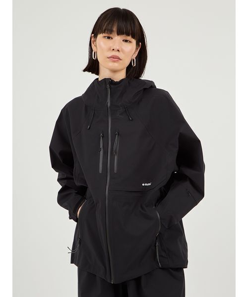 emmi（エミ）の「【セットアップ対応】【Raintive】 eco 防水ブルゾン（ブルゾン・レディース・ブラウン/クリーム/ブラック・0/1）」の10枚目の写真