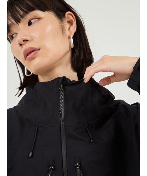 emmi（エミ）の「【セットアップ対応】【Raintive】 eco 防水ブルゾン（ブルゾン・レディース・ブラウン/クリーム/ブラック・0/1）」の13枚目の写真