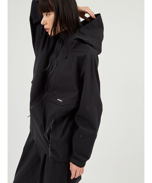 emmi（エミ）の「【セットアップ対応】【Raintive】 eco 防水ブルゾン（ブルゾン・レディース・ブラウン/クリーム/ブラック・0/1）」の19枚目の写真