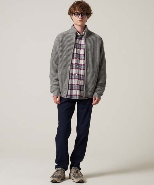 スタンド フルジップ セーター（ニット/セーター）｜Eddie Bauer