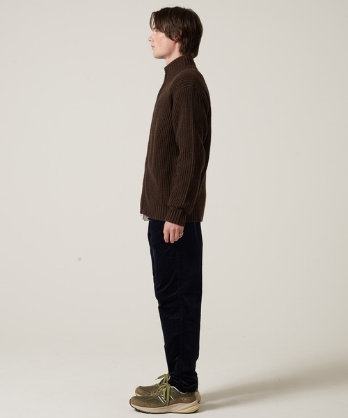 Eddie Bauer（エディーバウアー）の「スタンド フルジップ セーター（ニット/セーター・メンズ・ネイビー/ブラウン/グレー・XXL/XL/L/M/S）」の7枚目の写真