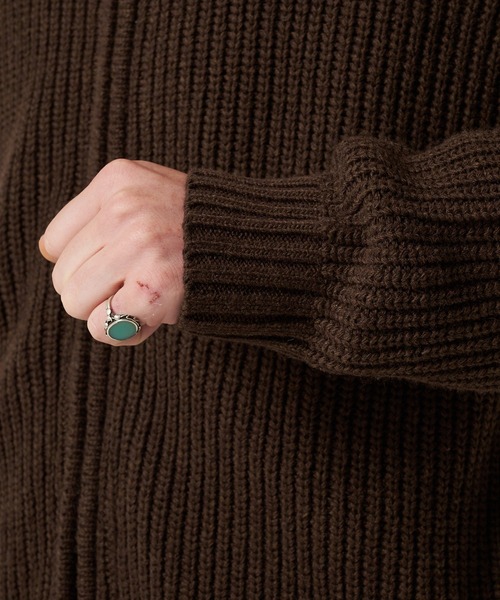 Eddie Bauer（エディーバウアー）の「スタンド フルジップ セーター（ニット/セーター・メンズ・ネイビー/ブラウン/グレー・XXL/XL/L/M/S）」の17枚目の写真