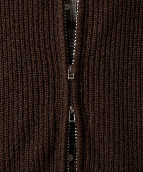 Eddie Bauer（エディーバウアー）の「スタンド フルジップ セーター（ニット/セーター・メンズ・ネイビー/ブラウン/グレー・XXL/XL/L/M/S）」の14枚目の写真