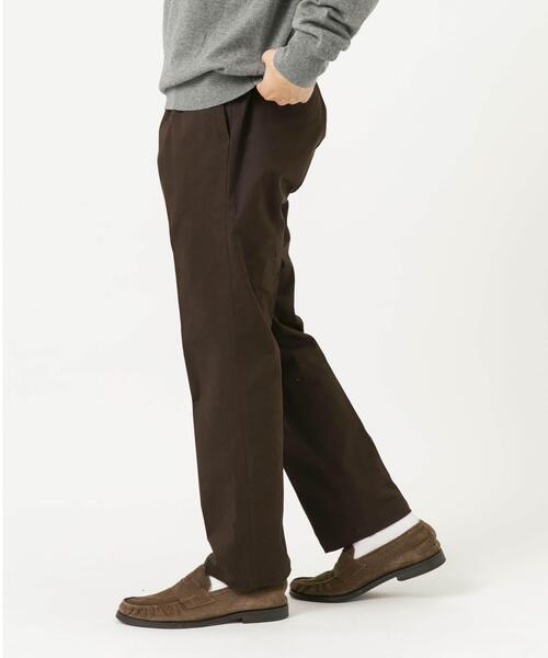 URBAN RESEARCH ROSSO MEN(アーバンリサーチロッソメン)の「ピーチツイルストレッチスラックス(その他パンツ・メンズ・ブラウン/ネイビー/ブラック・LARGE/MEDIUM/X-LARGE)」の9枚目の写真