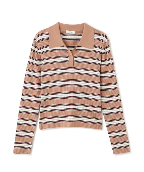 PROPORTION BODY DRESSING(プロポーションボディドレッシング)の「ポロボーダーニット / 1215270023(ニット/セーター・レディース・ホワイト系その他/ピンク/ネイビー・FREE)」の15枚目の写真