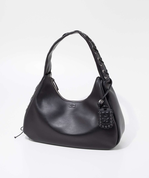 GANNI（ガニー）の「GANNI Hobo bag ガニー ホーボーバッグ ショルダーバッグ（ショルダーバッグ・レディース・ブラック・FREE）」の3枚目の写真