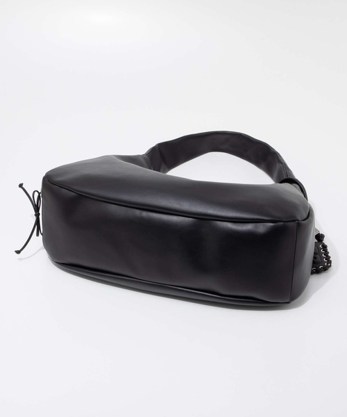 GANNI（ガニー）の「GANNI Hobo bag ガニー ホーボーバッグ ショルダーバッグ（ショルダーバッグ・レディース・ブラック・FREE）」の5枚目の写真