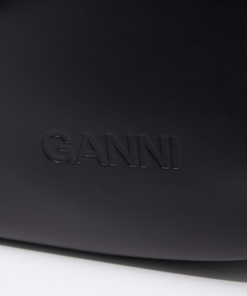 GANNI（ガニー）の「GANNI Hobo bag ガニー ホーボーバッグ ショルダーバッグ（ショルダーバッグ・レディース・ブラック・FREE）」の10枚目の写真