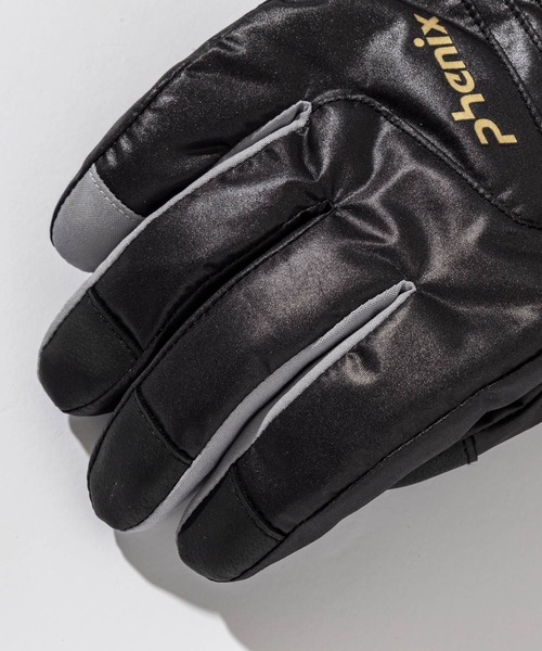 phenix（フェニックス）の「phenix(フェニックス)Phenix GORE-TEX Gloves フェニックス ゴアテックス グローブ(防水性/透湿性)（手袋・レディース・ブラック/ベージュ/クリアグリーン・M/L）」の13枚目の写真