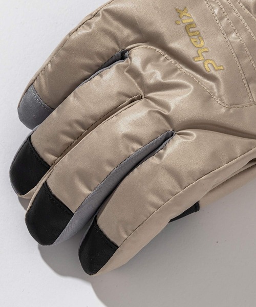 phenix（フェニックス）の「phenix(フェニックス)Phenix GORE-TEX Gloves フェニックス ゴアテックス グローブ(防水性/透湿性)（手袋・レディース・ブラック/ベージュ/クリアグリーン・M/L）」の16枚目の写真