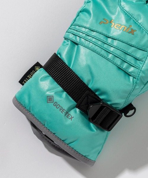 phenix（フェニックス）の「phenix(フェニックス)Phenix GORE-TEX Gloves フェニックス ゴアテックス グローブ(防水性/透湿性)（手袋・レディース・ブラック/ベージュ/クリアグリーン・M/L）」の7枚目の写真