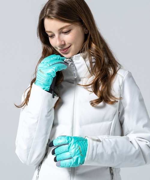 phenix（フェニックス）の「phenix(フェニックス)Phenix GORE-TEX Gloves フェニックス ゴアテックス グローブ(防水性/透湿性)（手袋・レディース・ブラック/ベージュ/クリアグリーン・M/L）」の4枚目の写真