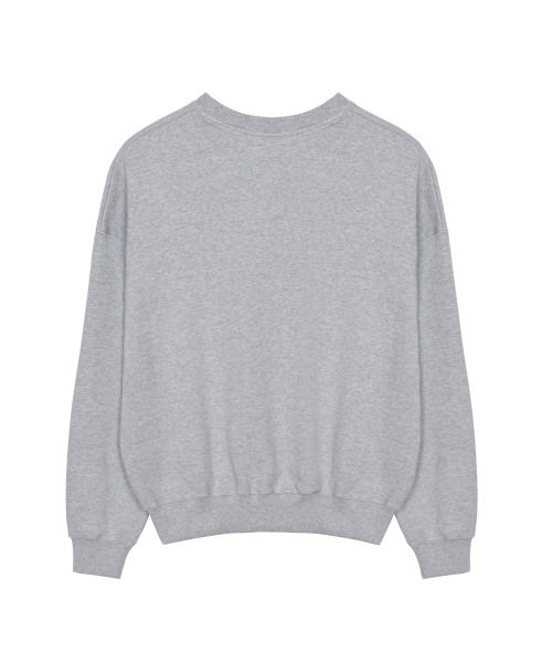 NICK&NICOLE（ニックアンドニコール）の「VOLUME BUTTERFLY SIGNATURE SWEATSHIRT_GRAY BLACK（スウェット・レディース・その他・FREE）」の5枚目の写真