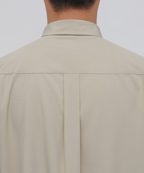 MUSINSA STANDARD（ムシンサスタンダード）の「リラックスフィットシルキーシャツ[ライトベージュ]（シャツ/ブラウス・メンズ・その他・X-LARGE/XX-LARGE/SMALL/MEDIUM/LARGE）」の5枚目の写真