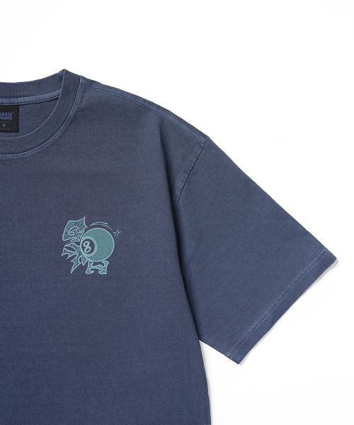 GAKKAI UNIONS(ガッカイユニオンズ)の「ポケットゲーマーピグメント半袖Tシャツダイブブルー(Tシャツ/カットソー・レディース・その他・MEDIUM/LARGE)」の4枚目の写真