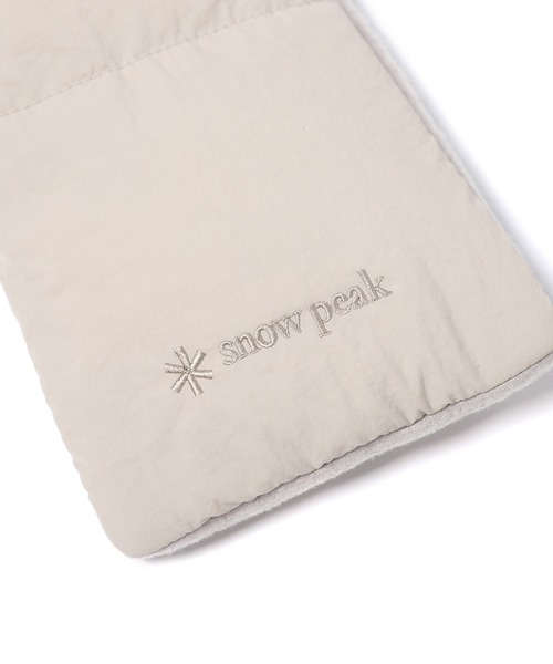 Snow Peak(スノーピーク)の「Snow Peak / Land Lightweight Padded Muffler マフラー 海外限定(マフラー・メンズ・ライトブラウン/ライトベージュ/オリーブ/ブラック・ONE SIZE)」の11枚目の写真