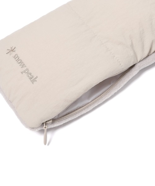 Snow Peak(スノーピーク)の「Snow Peak / Land Lightweight Padded Muffler マフラー 海外限定(マフラー・メンズ・ライトブラウン/ライトベージュ/オリーブ/ブラック・ONE SIZE)」の9枚目の写真