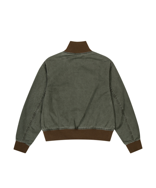 AAKAM(アーカム)の「Washed Velcro Jacket (Khaki)(その他アウター・レディース・その他・2/1)」の5枚目の写真
