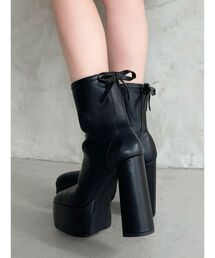 RESEXXY | バックリボン厚底ブーツ(ブーツ)