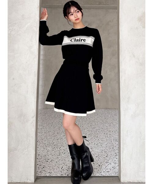 RESEXXY(リゼクシー)の「バックリボン厚底ブーツ(ブーツ・レディース・アイボリー/ブラック・SMALL/MEDIUM/LARGE)」の15枚目の写真