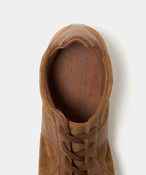 REPRODUCTION OF FOUND（リプロダクションオブファウンド）の「＜REPRODUCTION OF FOUND × Steven Alan＞ GERMAN TRAINER +ODTK/スニーカー（スニーカー・メンズ・ブラウン系・42/41/43）」の7枚目の写真