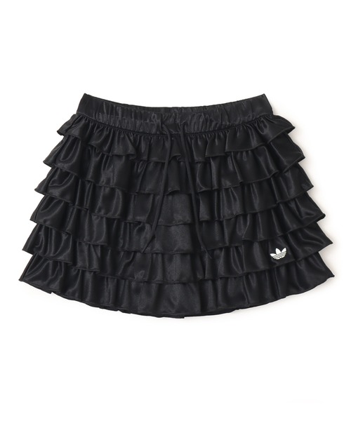 adidas LACE RUFFLE MINI SKIRT / アディダス レース ラッフル ミニ
