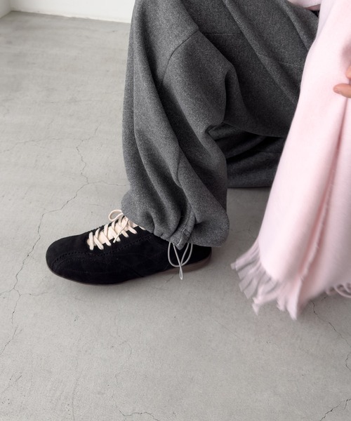 CANAL JEAN(キャナルジーン)の「El mar ウォームフリースイージーパンツ(その他パンツ・レディース・ブラウン/グレー・ONE SIZE)」の9枚目の写真