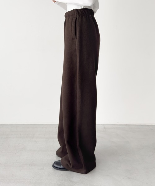 CANAL JEAN(キャナルジーン)の「El mar ウォームフリースイージーパンツ(その他パンツ・レディース・ブラウン/グレー・ONE SIZE)」の13枚目の写真