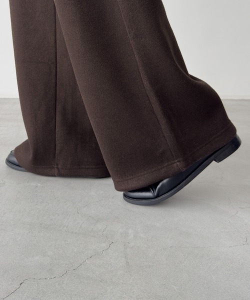 CANAL JEAN(キャナルジーン)の「El mar ウォームフリースイージーパンツ(その他パンツ・レディース・ブラウン/グレー・ONE SIZE)」の16枚目の写真