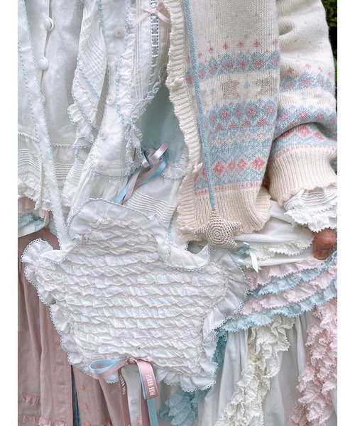 星柄編み込みニットカーディガン（カーディガン/ボレロ）｜PINK HOUSE