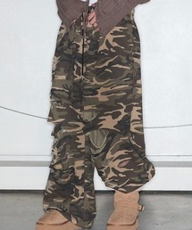 NOT KNOWING（ノットノーイング）の「【NOT KNOWING】3 Tuck Destroyed Sweat Pants / 【ノットノーイング】3タックデストロイスウェットパンツ（スウェットパンツ）」