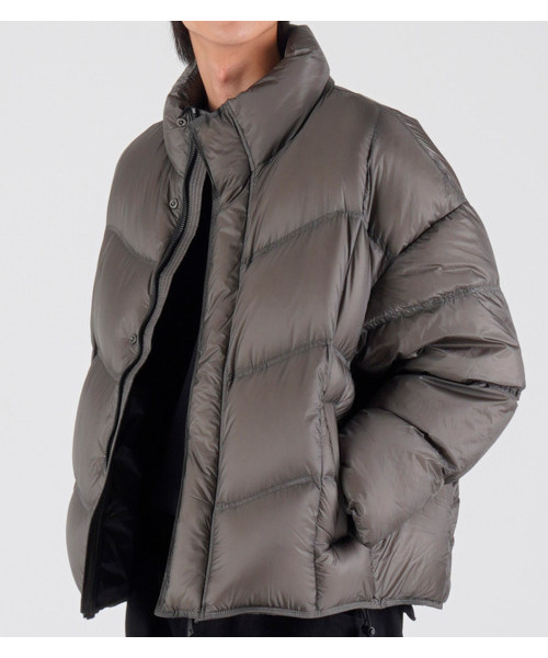 BUTTON SEOUL（ボタンソウル）の「[ダックダウン 90/10] ベーシックライトダックダウンパディングジャケット (ダークグレー)（ダウンジャケット/コート・メンズ・その他・MEDIUM/LARGE/X-LARGE）」の7枚目の写真
