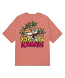 KGTP0212 ワイキキ 20番手 半袖Tシャツ インディピンク