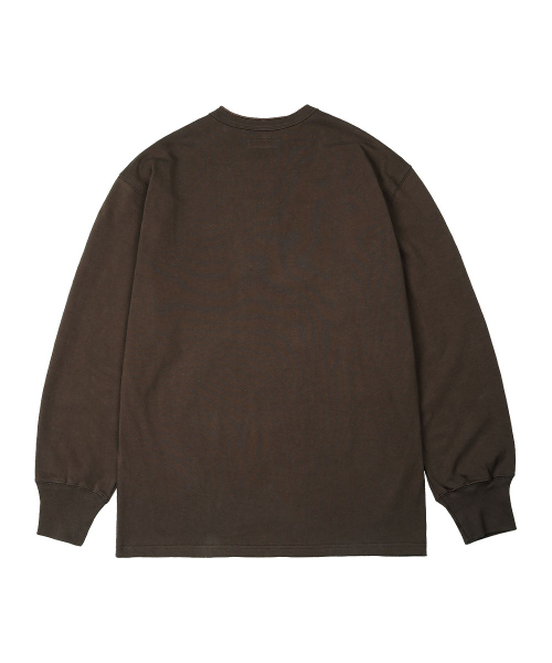 sortie(ソルティ)の「Utility Henly neck Long Sleeve (Brown)(Tシャツ/カットソー・メンズ・その他・LARGE/MEDIUM/X-LARGE)」の2枚目の写真