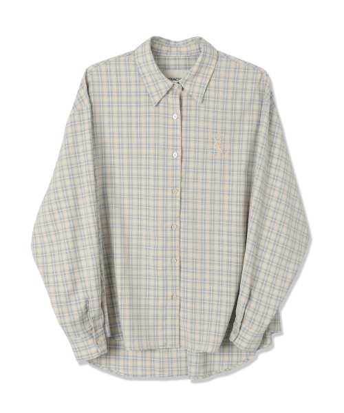 Vivacious(ビバシャス)の「Lasol Spring Check Shirt - 2COL(シャツ/ブラウス・レディース・ブラウン/ライトグリーン・FREE)」の6枚目の写真