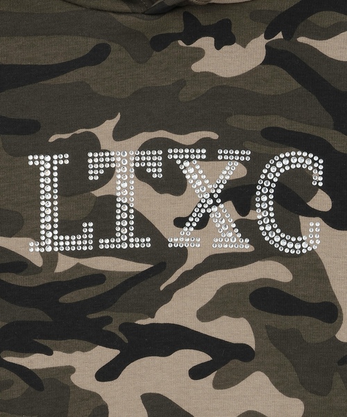 LOVETOXIC(ラブトキシック)の「【LTXC】裏シャギークロップドパーカー(パーカー・キッズ・オフホワイト/ブラック/カラフル・M:150cm/130cm/L:160cm/S:140cm)」の18枚目の写真