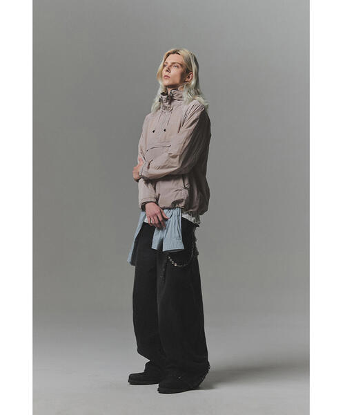 NOT4NERD（ノットフォーナード）の「NOT4NERD/ノットフォーナード/Multi Cut Off Curved Denim Pants（デニムパンツ・メンズ・その他4/ブラック・L/XL/M）」の5枚目の写真