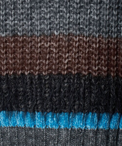 CITEN(シテン)の「<CITEN>ミックスボーダーニット(ニット/セーター・レディース・ダークグレー/ライトグレー・FREE)」の15枚目の写真