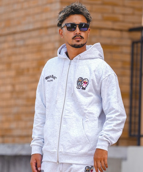 W/Rスナジー&OE ロングジップパーカー（パーカー）｜adamsJUGGLER